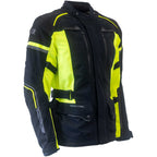 Richa Infinity Prime Laminated Motorcycle Jacket (Black/Fluo Yellow)