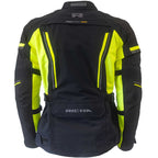 Richa Infinity Prime Laminated Motorcycle Jacket (Black/Fluo Yellow)