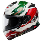Shoei NXR2 Capriccio TC-11 Motorcycle Helmet (White/Green/Red)