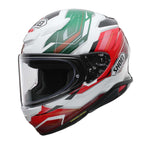 Shoei NXR2 Capriccio TC-11 Motorcycle Helmet (White/Green/Red)