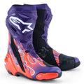 Alpinestars (Limited Edition) Boots - SuperTech R Vented - FLYTE (Purple/Red/White/Black)