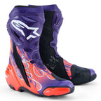 Alpinestars (Limited Edition) Boots - SuperTech R Vented - FLYTE (Purple/Red/White/Black)