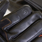 Merlin Calton WP CE2 D3O Motorcycle Leather Gloves (Black)
