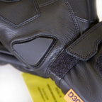 Merlin Calton WP CE2 D3O Motorcycle Leather Gloves (Black)