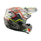 Troy Lee Motocross Helmet - SE5 Composite MIPS - LOWRIDER (Grey/Yellow/Orange)