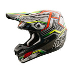 Troy Lee Motocross Helmet - SE5 Composite MIPS - LOWRIDER (Grey/Yellow/Orange)