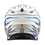 Troy Lee Motocross Helmet - SE5 Composite MIPS - TORCHED (Blue/White/Silver)