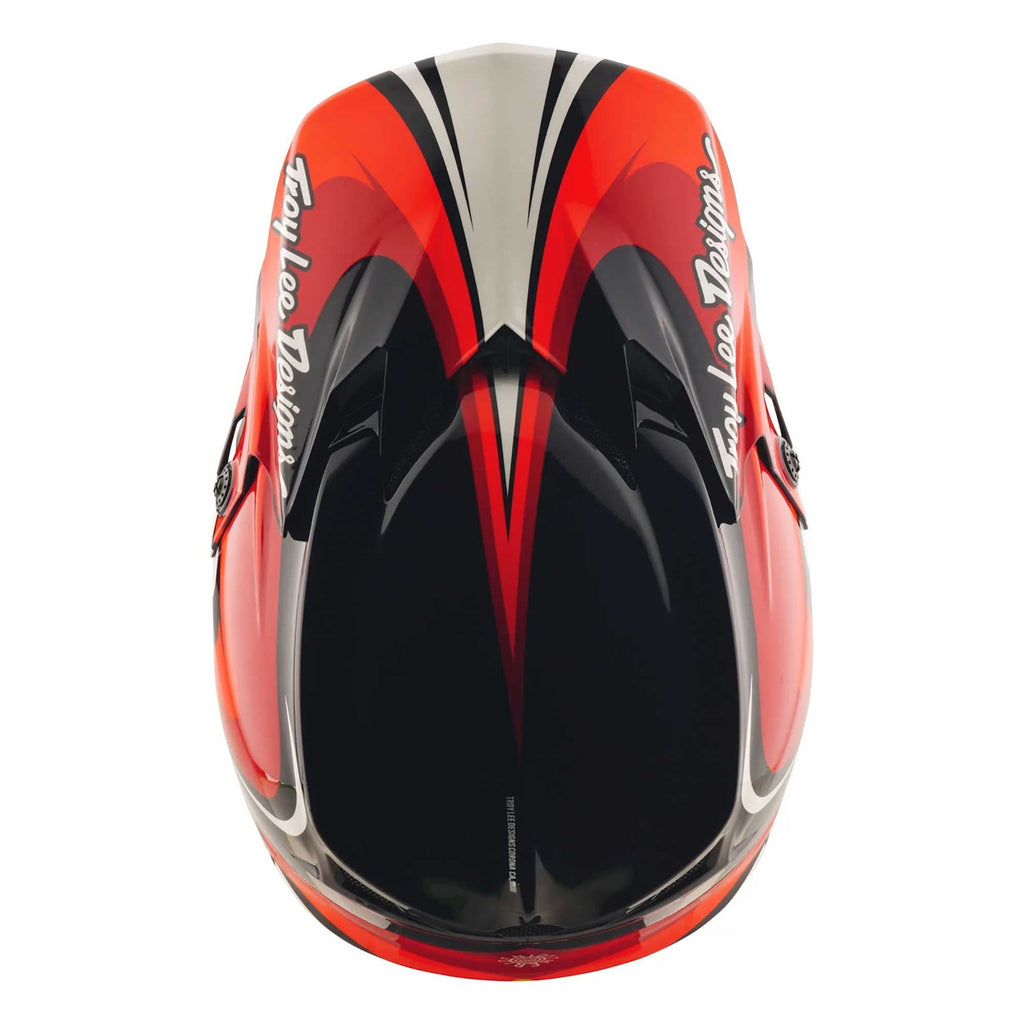 Troy Lee Motocross Youth Helmet - GP Pro MIPS CROSSOVER (Black/White/Red)