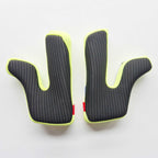 Fox (Spares) Cheek Pads - V3RS 24-26 - Black/Yellow - 31mm (XL)