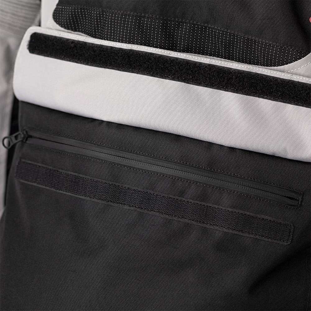 RST (SALE) Motorcycle Adventure Touring Textile Jacket - Endurance CE AA (Black/Silver/Red)