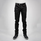 Bull-It Trojan (AA) SLIM Jeans (Black) - Short Leg