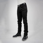 Bull-It Trojan (AA) SLIM Jeans (Black) - Short Leg
