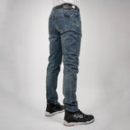 Bull-It Ajax (AA) STRAIGHT Jeans (Steel Blue) - Short