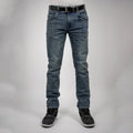 Bull-It Ajax (AA) STRAIGHT Jeans (Steel Blue) - Short