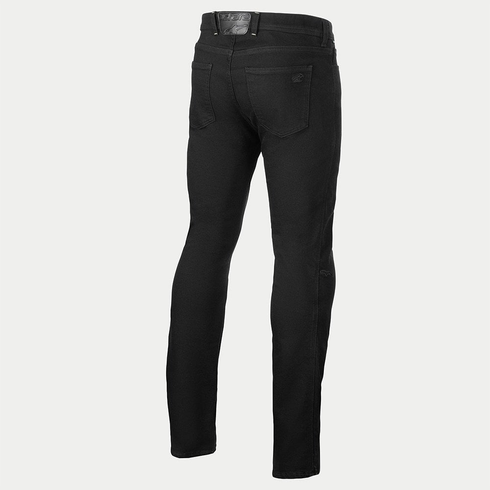 Alpinestars Cult-8 Stretch Motorcycle Denim Jeans (Black Rinse)