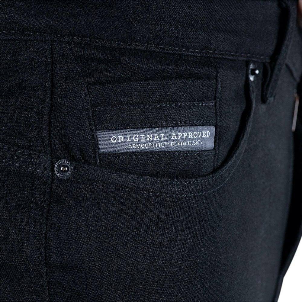 Oxford (2025) Women's Motorcycle Jeans - Armourlite (AA) Super Stretch Fit (Black) *Regular Leg*