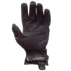 RST Motorcycle Touring Leather Short Glovess - Adventure X  CE (Black / Black)