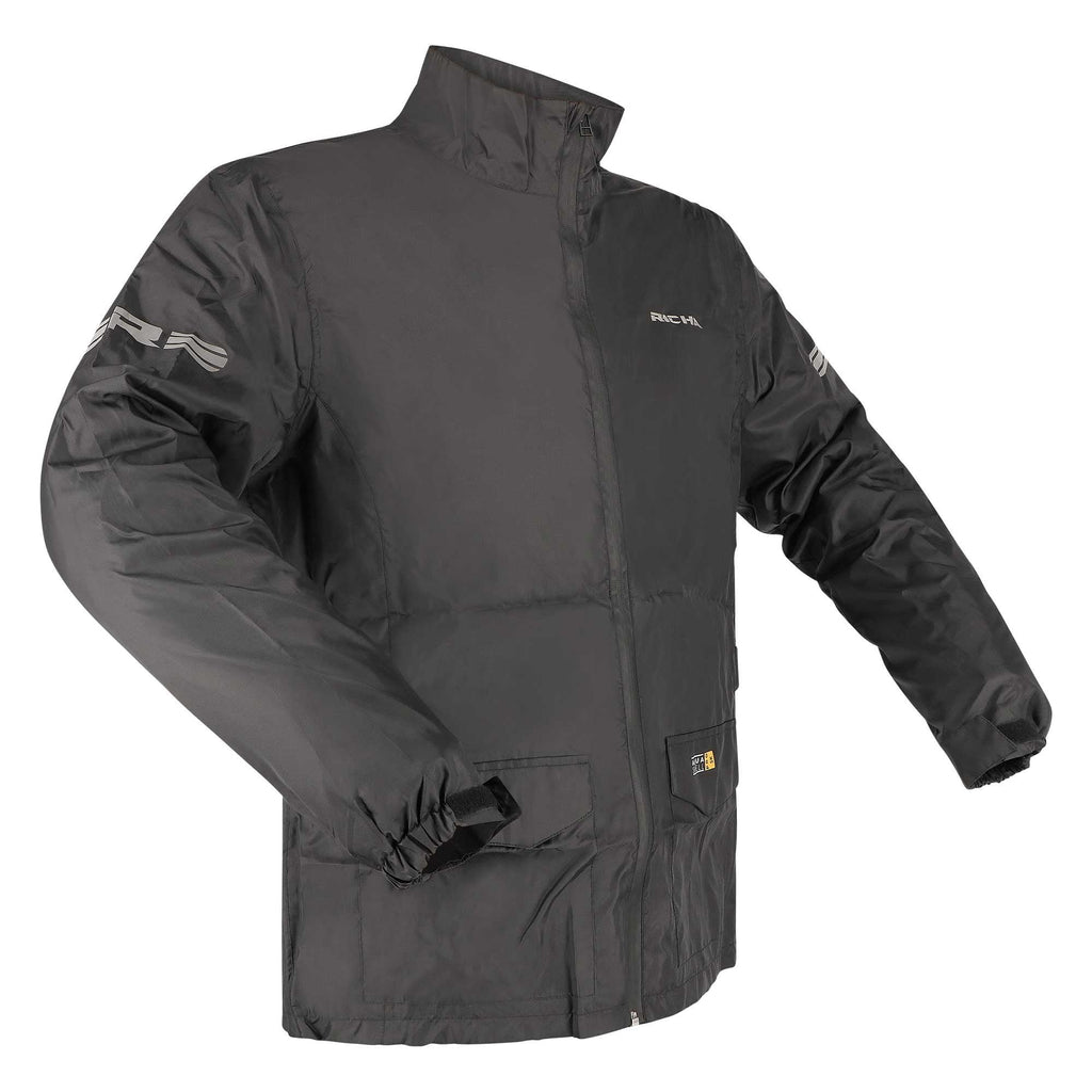 Richa (2026) Waterproof Over Jacket - Monsoon (Black)
