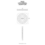 Quad Lock (Accessory) - Magnetic Universal Adapter