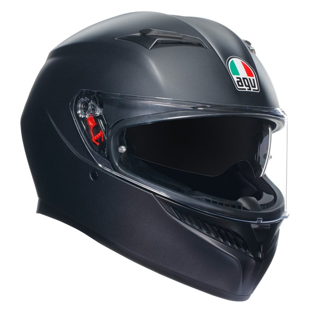 AGV (2025) Helmet - K3 (ECE2206) Solid (Matt Black)