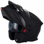VCAN H276 Flip Up Motorcycle Helmet (Matte Black)
