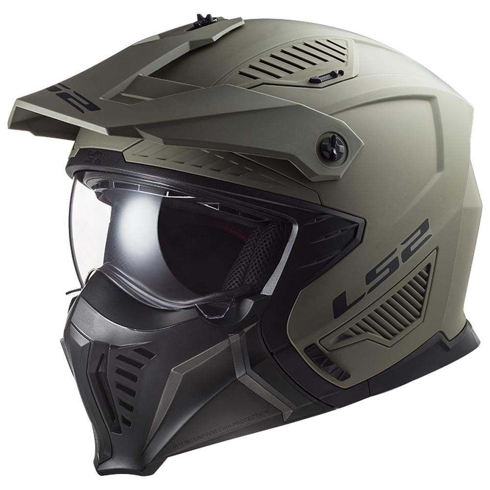 LS2 Motorcycle Adventure Helmet - OF606 Drifter (Matt Sand)