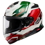 Shoei NXR2 Capriccio TC-11 Motorcycle Helmet (White/Green/Red)