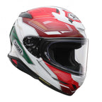 Shoei NXR2 Capriccio TC-11 Motorcycle Helmet (White/Green/Red)