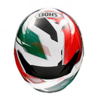 Shoei NXR2 Capriccio TC-11 Motorcycle Helmet (White/Green/Red)