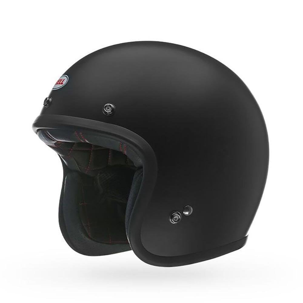 Bell (SALE) Open Face Helmet - Custom 500 (Matte Black) XS Only