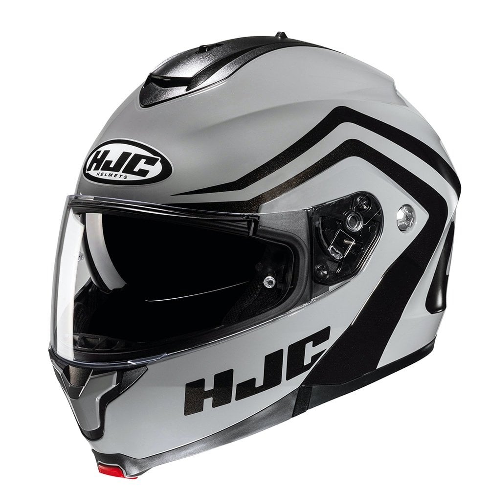 HJC Motorcycle Flip Up Helmet - C91N NEPOS (Matt Grey/Black)