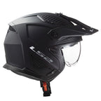LS2 Motorcycle Adventure Helmet - OF606 Drifter (Matt Black)