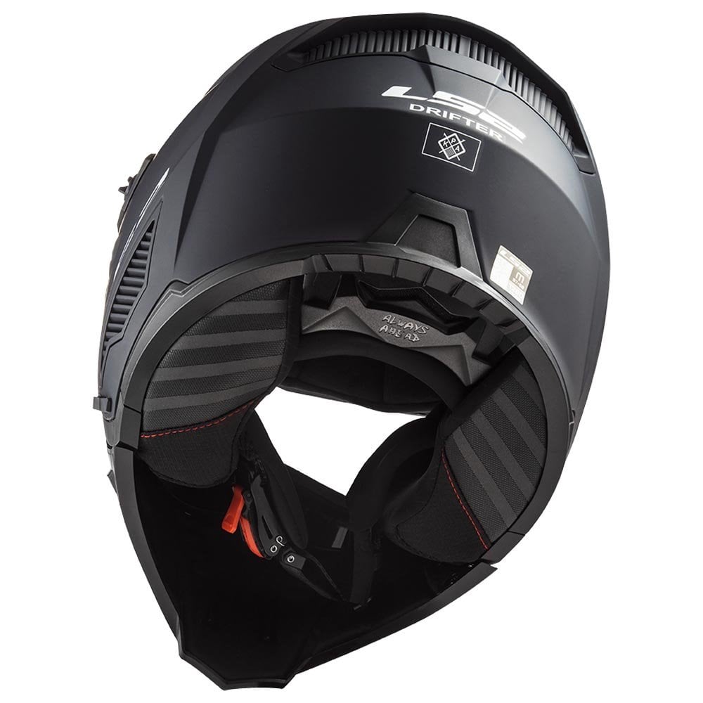 LS2 Motorcycle Adventure Helmet - OF606 Drifter (Matt Black)