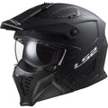 LS2 Motorcycle Adventure Helmet - OF606 Drifter (Matt Black)