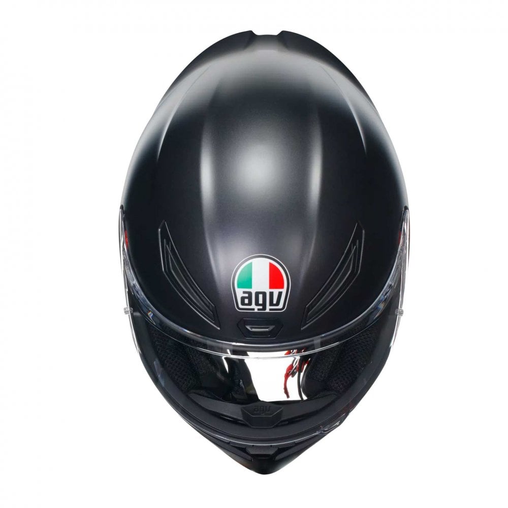 AGV K1-S Solid Motorcycle Helmet (Matt Black)