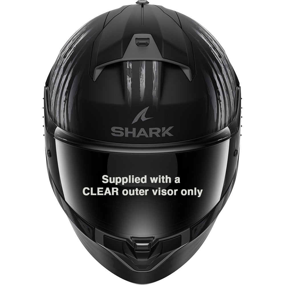 Shark (2025) Helmet - Ridill 2 Assya (Black/Silver)