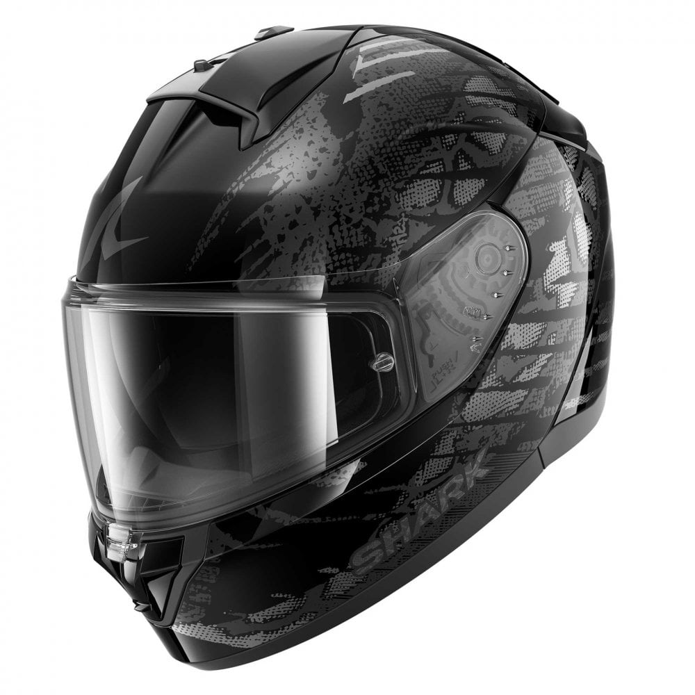 Shark (2026) Helmet - Ridill 2 Reptaia (Black/Anthracite/Silver)