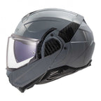 LS2 Motorcycle Touring Flip Over Helmet - FF910 Advant 2 - Solid (Nardo Grey)