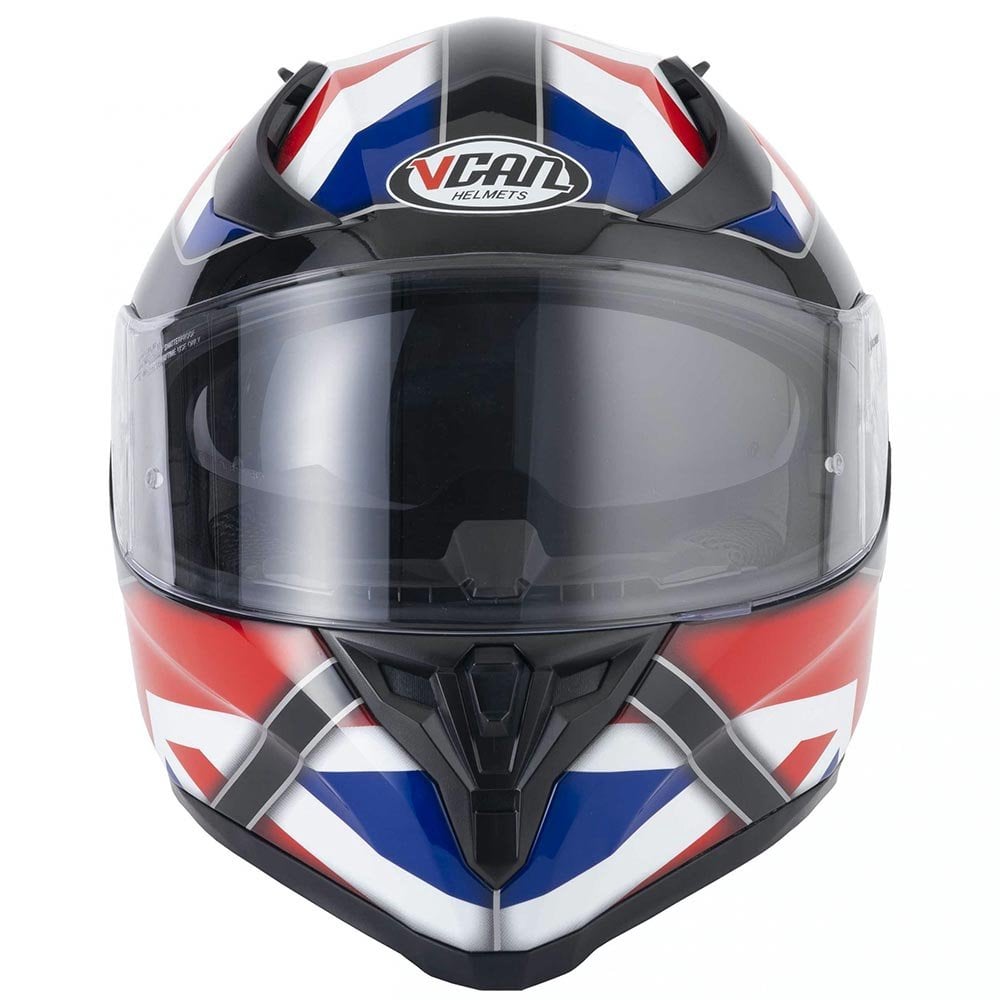 Vcan (2025) Helmet - H128 Union Jack 22.06 (Red/White/Blue)