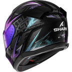 Shark D-Skwal 3 Blast-R Helmet (Black/Purple)