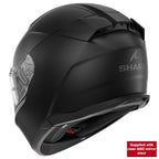 Shark D-Skwal 3 Dark Shadow Helmet (Matt Black)