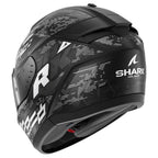 Shark (2025) Helmet - Ridill 2 Molokai - Black/White/Silver (Matte)