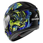 Shark (2025) Helmet - Ridill 2 Raging Beast KBG