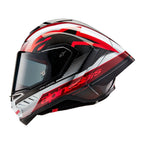 Alpinestars (2026) Helmet - Supertech R10 TEAM (Black Carbon/Red/White Gloss)