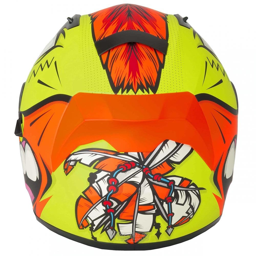 Vcan (2025) Helmet - H128 Mohawk 22.06 (Yellow/Orange)