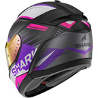 Shark (2025) Helmet - Ridill 2 Bersek (Black/Violet/Violet)