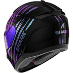 Shark (2025) Helmet - Ridill 2 Assya (Black/Purple/Green)