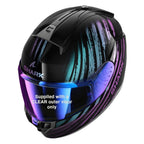Shark (2025) Helmet - Ridill 2 Assya (Black/Purple/Green)