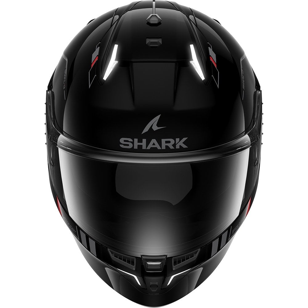 Shark (2025) Helmet - Skwal I3 Blank SP - Black/Anthracite/Red
