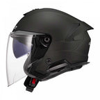 LS2 Motorcycle Open Face Helmet - OF618 VERSO II Solid (Matt Black)